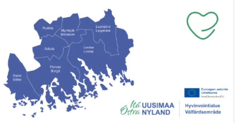 Ikääntyneiden psykososiaalinen tuki, Itä-Uudenmaan hyvinvointialue (RRP, P4, I1)