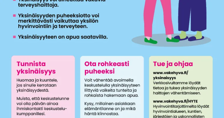 Yksinäisyyden ehkäisy, Vantaan ja Keravan hyvinvointialue (RRP, P4, I2, I4)