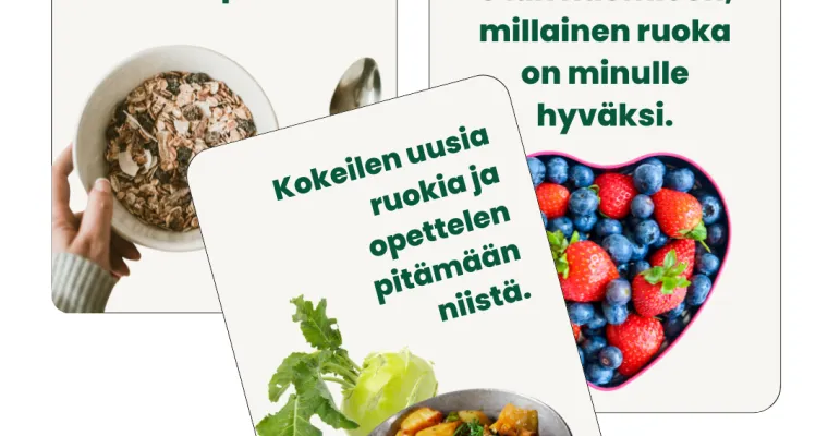 Hyvä ruoka, hyvä minä - ravitsemusryhmätoimintaa itsenäistyville  nuorille