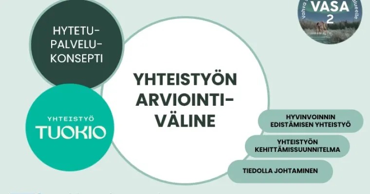 Arviointiväline HYTETU-yhteistyön kehittämiseen Lapin HVA (RRP, P4, I2)