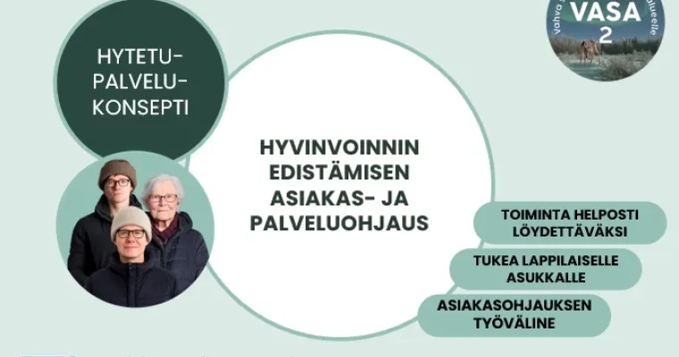 Hyvinvoinnin, terveyden ja turvallisuuden edistämisen monialainen asiakas- ja palveluohjaus Lapin HVA (RRP, P4, I2)