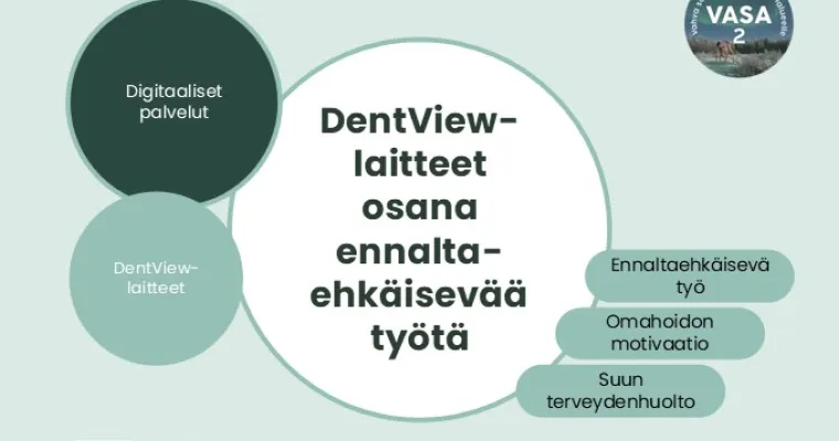 DentView-laitteet osana ennaltaehkäisevää työtä Lapin HVA (RRP, P4, I4)