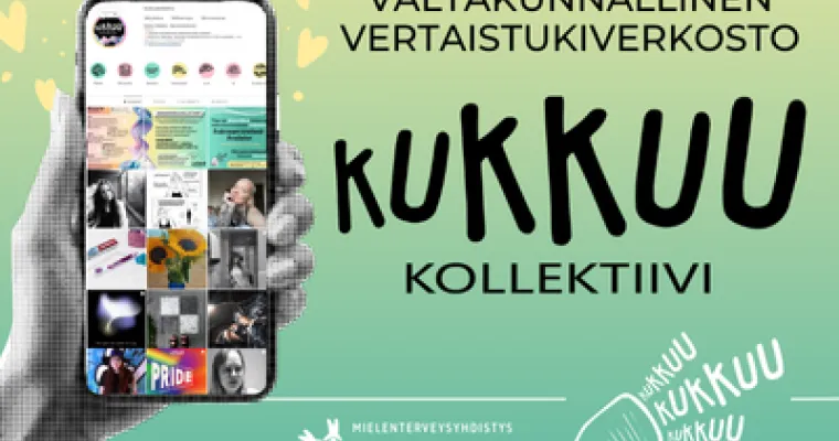 Kukkuu Kollektiivi - valtakunnallinen vertaistukiverkosto 18-35-vuotiaille nuorille aikuisille