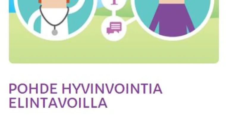 Hyvinvointia elintavoilla -digipolku. Pohjois-Pohjanmaan HVA (RRP, P4, I2)