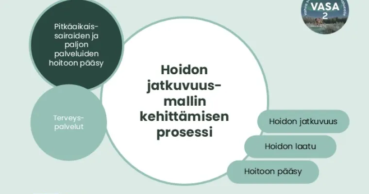 Hoidon jatkuvuusmallin kehittämisen prosessi Lapin HVA (RRP2, P4, I1) 