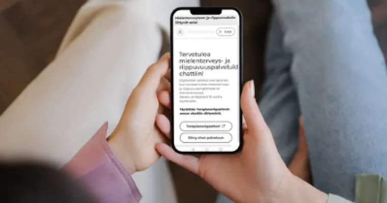 Mielenterveys- ja riippuvuuspalveluiden chat- ja etävastaanoton toimintamalli (RRP, P4, I1)