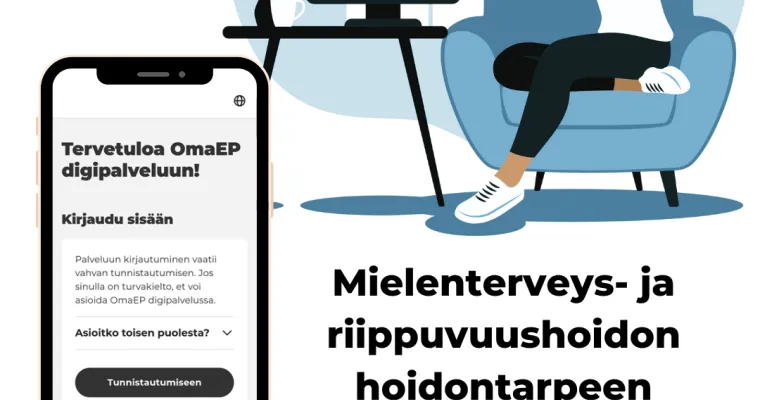 Mielenterveys- ja riippuvuushoidon keskitetty hoidontarpeen arviointi Etelä-Pohjanmaan hyvinvointialueella (RRP, P4, I1)