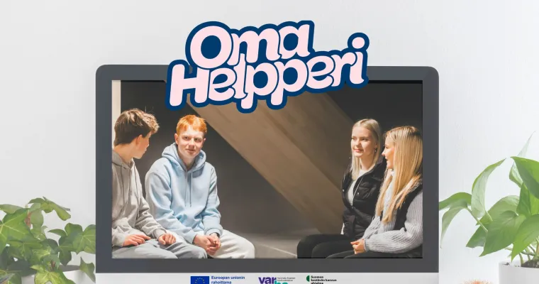 Omahelpperi.fi – Nuorten sähköisen palvelualustan käyttöönotto ja yhteiskehittäminen Varhassa (RRP, P4, I1, I4)