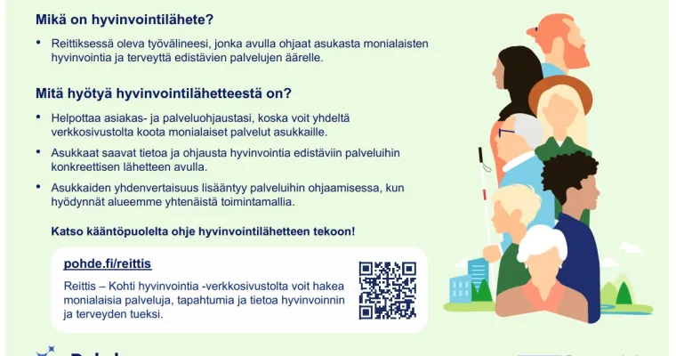Pohjois-Pohjanmaan hyvinvointilähete. Pohjois-Pohjanmaan HVA (RRP, P4, I2)