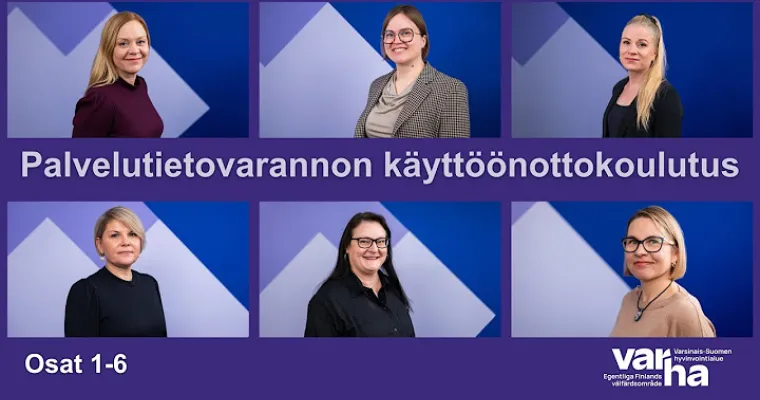 Palvelutietovarannon käyttöönotto Varsinais-Suomen hyvinvointialueen lapsiperhepalveluissa – Työpajaprosessi ja käyttökoulutusmateriaali (RRP, P4, I1, I4)