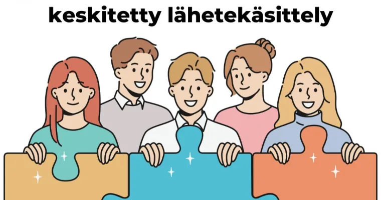 Aikuispsykiatrian poliklinikoiden keskitetty lähetekäsittely Etelä-Pohjanmaan hyvinvointialueella RRP, P4, I1)