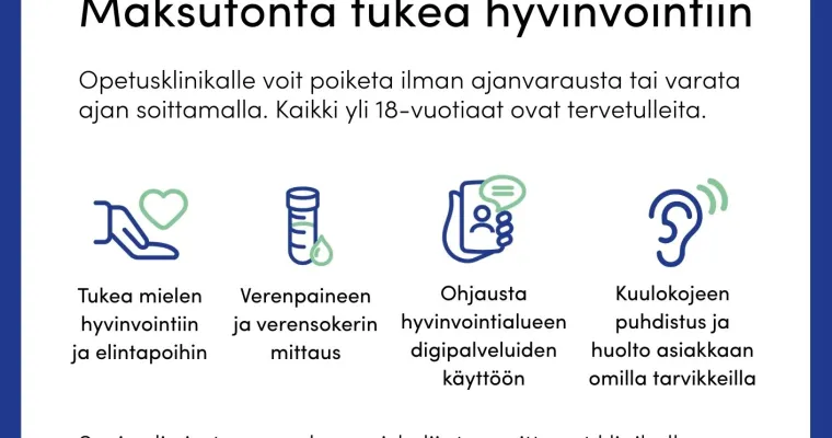 Opetusklinikka NoVa, Pohjanmaan hyvinvointialue (RRP, P4, I1 ja I2)