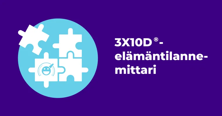 3X10D-elämäntilannemittarit