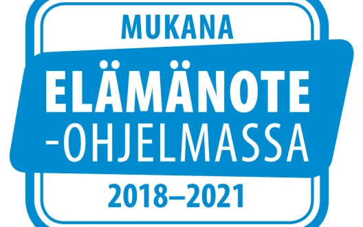 Elämänote-ohjelman leimakuva