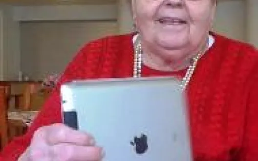 Anja ja iPad