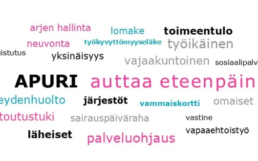 Apuri auttaa eteenpäin