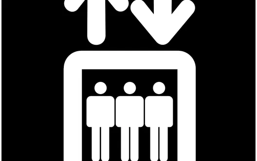 Hissin symboli musta-valkoisena