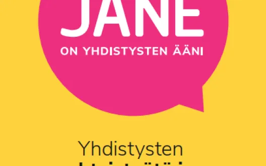 Yhdistyksten yhteistyötä ja asiantuntemusta - paikallisesti. Paikallis-JANE yhdistää alueen yhdistykset.