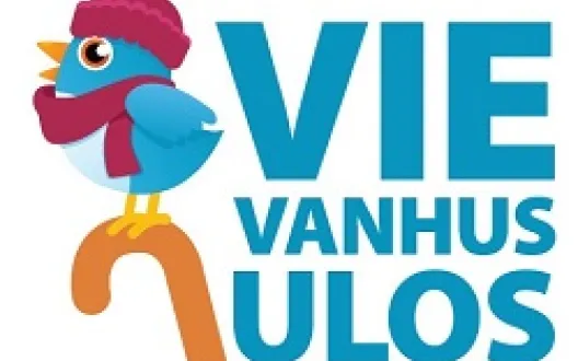 Vie vanhus ulos-kampanjan logo