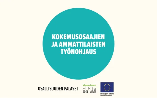 Kokemusosaajien ja ammattilaisten työnohjaus -toimintamallin kansikuva.