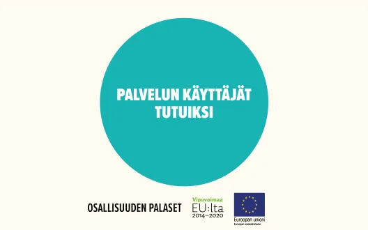 Palvelun käyttäjät tutuiksi -toimintamallin kansikuva.