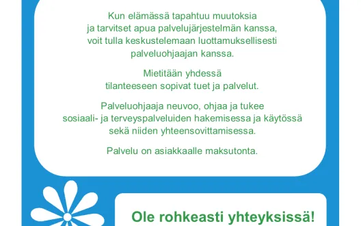 Palveluohjauksen esite