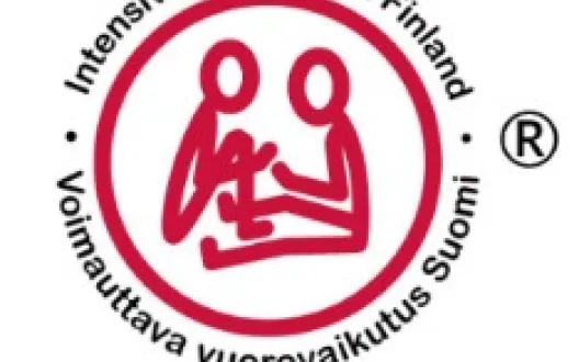 Voimauttava vuorovaikutus Suomi - Intensive Interaction Finland -logo