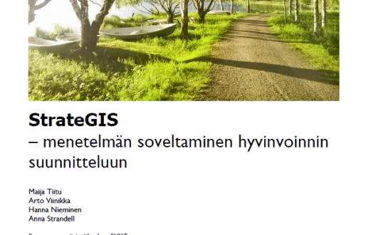 Kansikuva StrateGIS-oppaasta