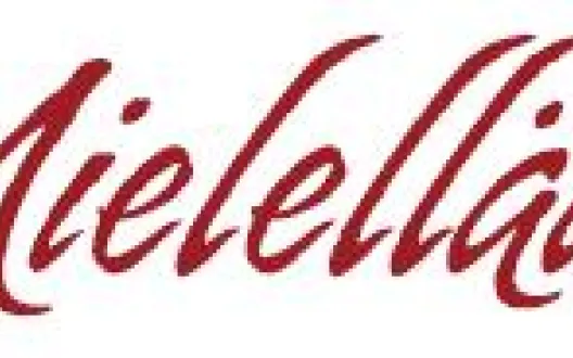 Mielellään -yhteistyöverkoston logo kuva, jossa sana Mielellään