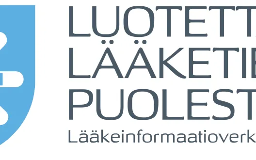 Luotettavan lääketiedon puolesta Lääkeinformaatioverkoston logo