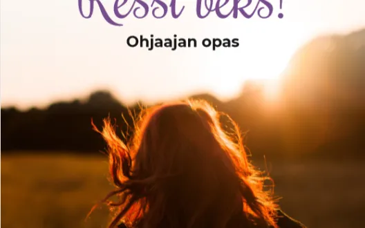 Ressi veks! Ohjaajan oppaan kansilehti