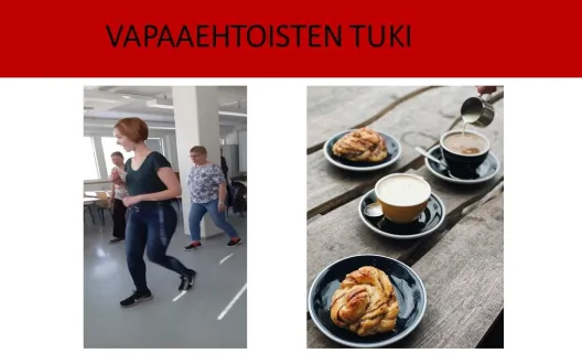 Paikallisten muistiyhdistysten vapaaehtoisten tuki