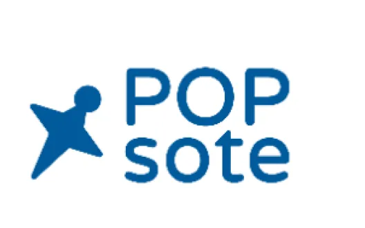 POPsote-hankekokonaisuuden virallinen logo