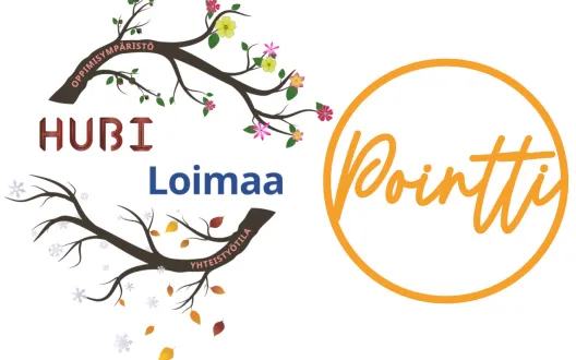 Hubi Loimaa ja Pointti Uusikaupunki yhteislogo