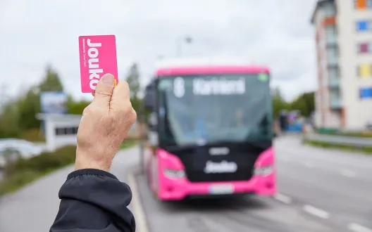 Lappeenrannan joukkoliikenne on nyt Jouko.