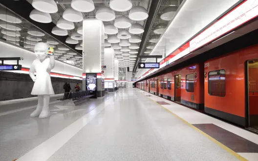 Metroarkkitehtuuri -videosarja. Tapiolan metroasema
