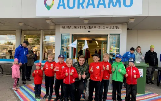 Auraamo on Auran sydän <3