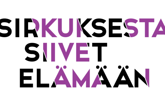 Sirkuksesta siivet elämään -hankkeen logo