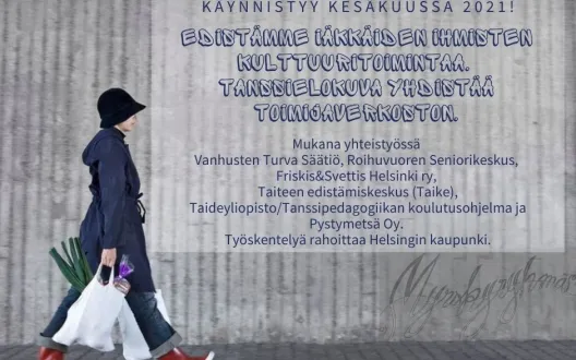 Tanssielokuva kanssamme hankkeen aloituskuva
