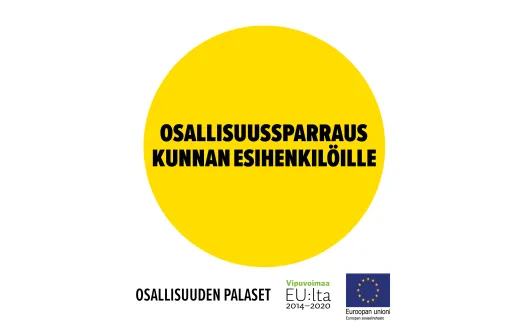 Osallisuussparraus on muun muassa ESR-rahoituksella kehitetty "osallisuuden palanen".