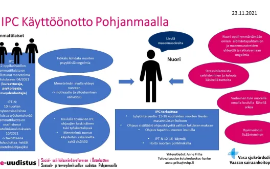 IPC-käyttöönotto Pohjanmaalla