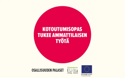 Osallisuuden palaset: Kotoutumisopas tukee ammattilaisen työtä