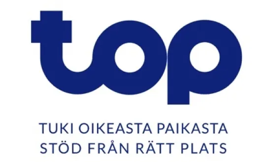 hankkeen logo ja nimi suomeksi ja ruotsiksi