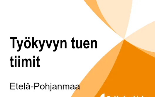 Työkyvyn tuen tiimit Etelä-Pohjanmaalla