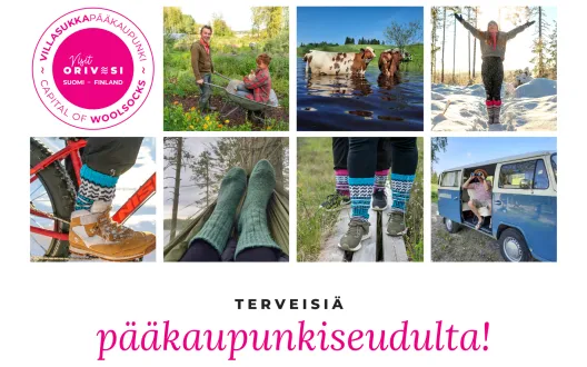 Orivesi on Suomen Villasukkapääkaupunki