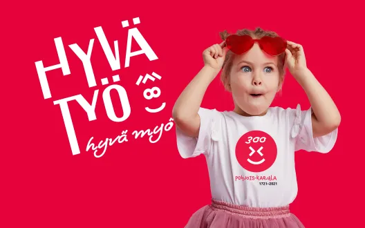 Hyvä työ kampanjailme