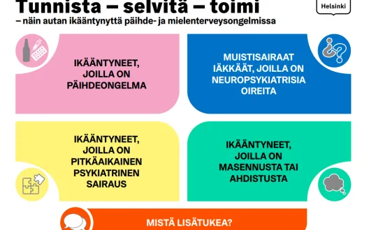 Tunnista - selvitä - toimi