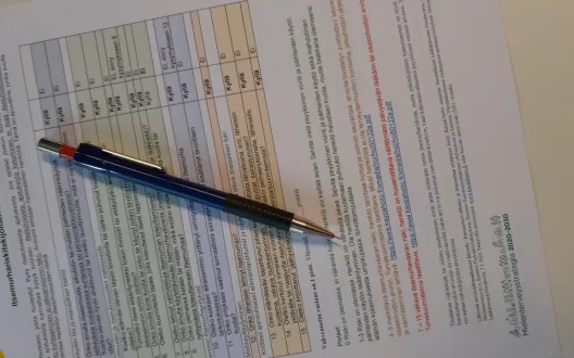Itsemurhariskitekijöiden arviointilomake, Mukana elämässä -hanke