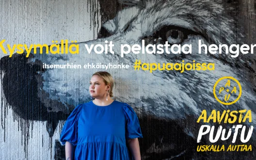 Itsetuhoisuudesta kysymällä voi pelastaa hengen.