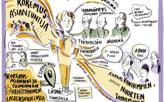 Kokemusasiantuntijavanhempi Espoonlahden lastensuojelussa